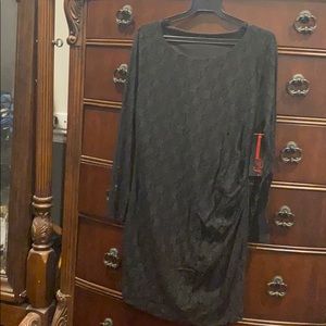 New Black Lace Strength Dress